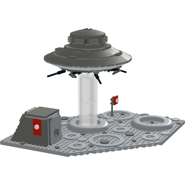Modbrix 9024 - Haunebu 2.0 Reichsflugscheibe UFO - 427 Klemmbausteine