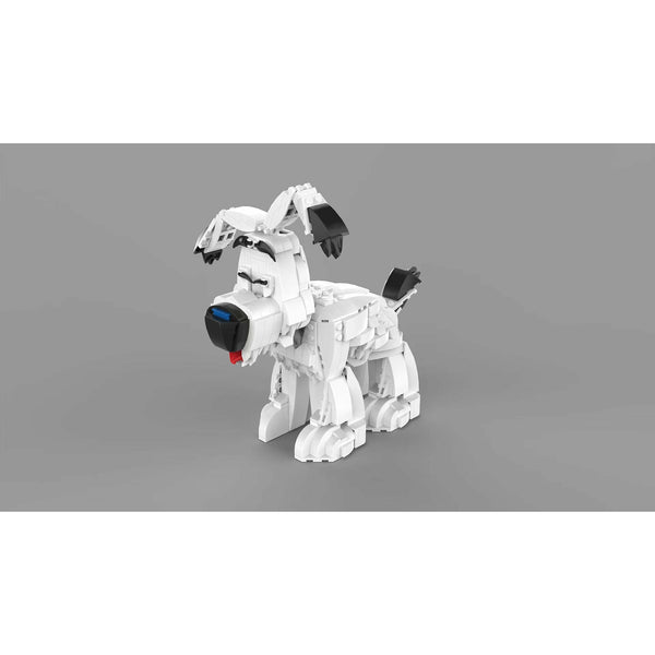 Modbrix 9055 - Kleiner Hund aus dem gallischen Dorf, 458 Klemmbausteine