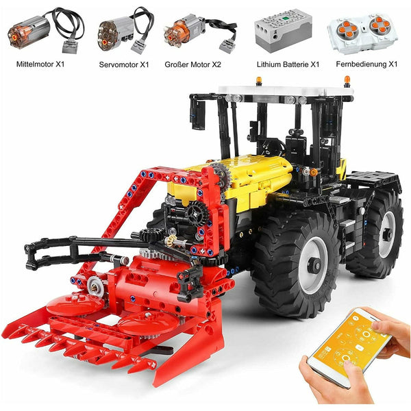 Mould King 17019 - RC Technik Traktor 2,4 Ghz - 2596 Klemmbausteine